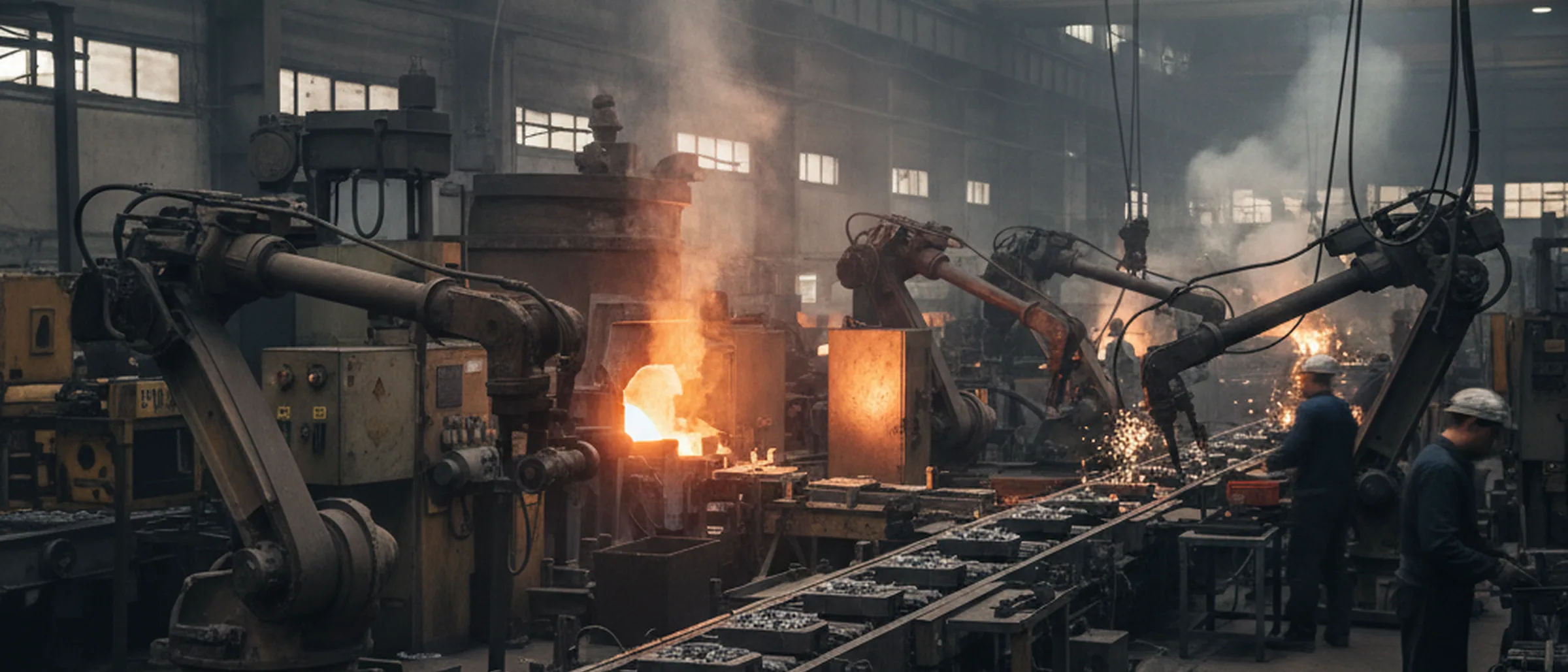 Metallographic room where weld sections from the seat plant are mounted, polished and read