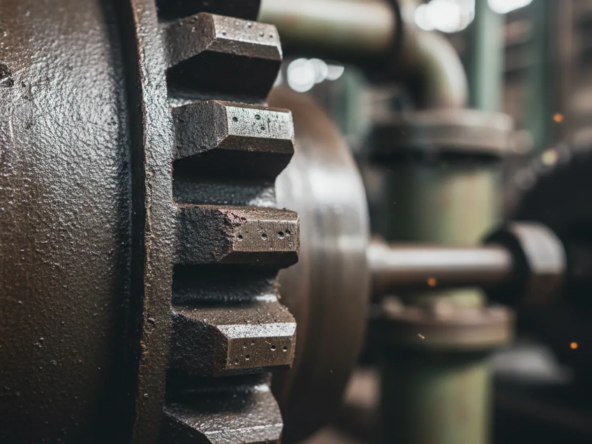 Press tools racked and numbered inside the seat manufacturing plant