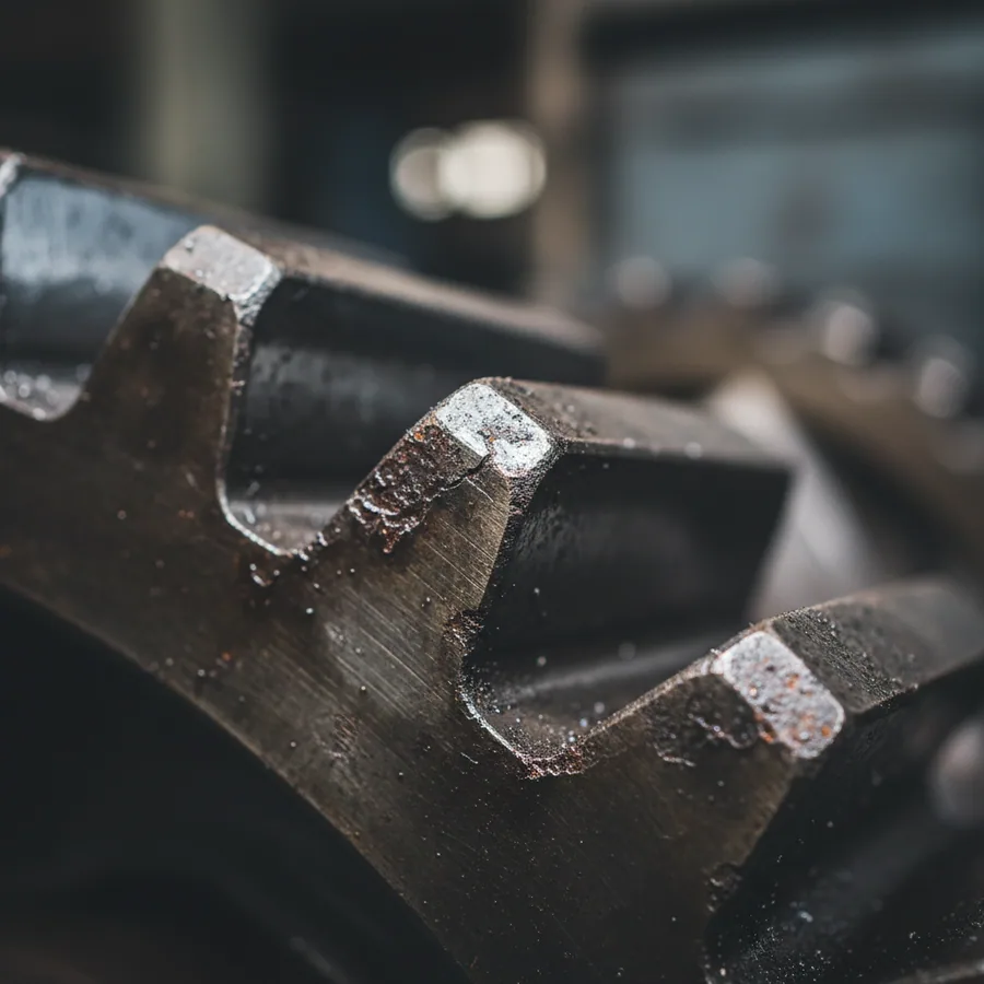 Customer-owned press tooling racked on the plant floor and used for that buyer's orders only