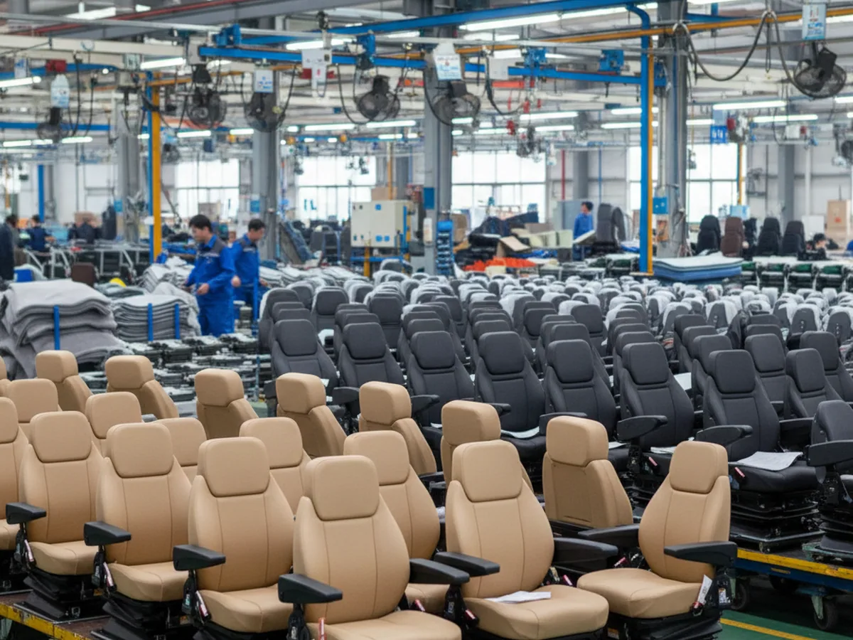 Platform models used as the starting point for OEM seat manufacturing programmes