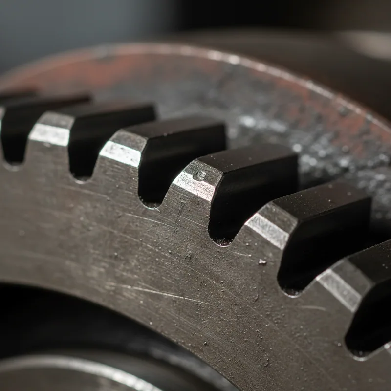 Operator weight adjuster knob and its printed kilogram scale on a mechanical seat