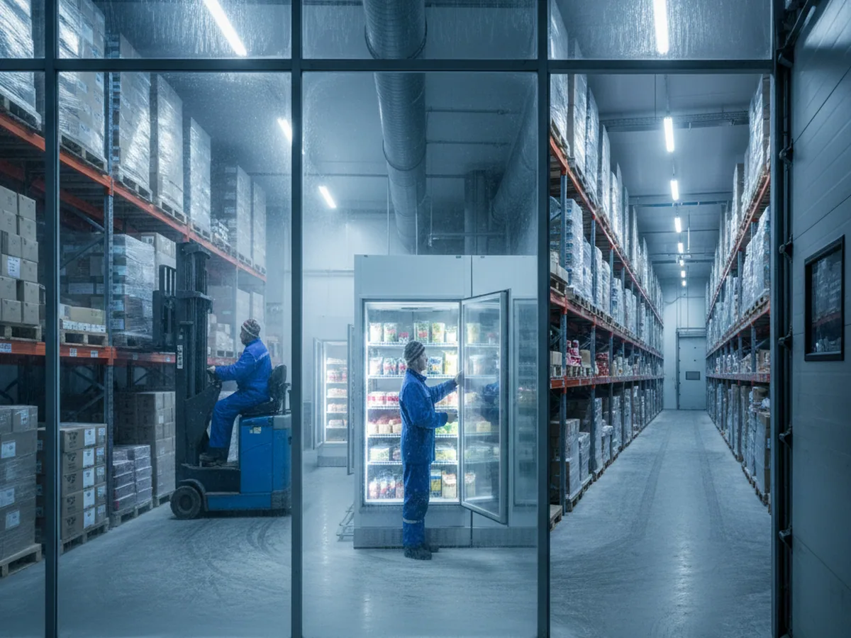 Cold storage interior