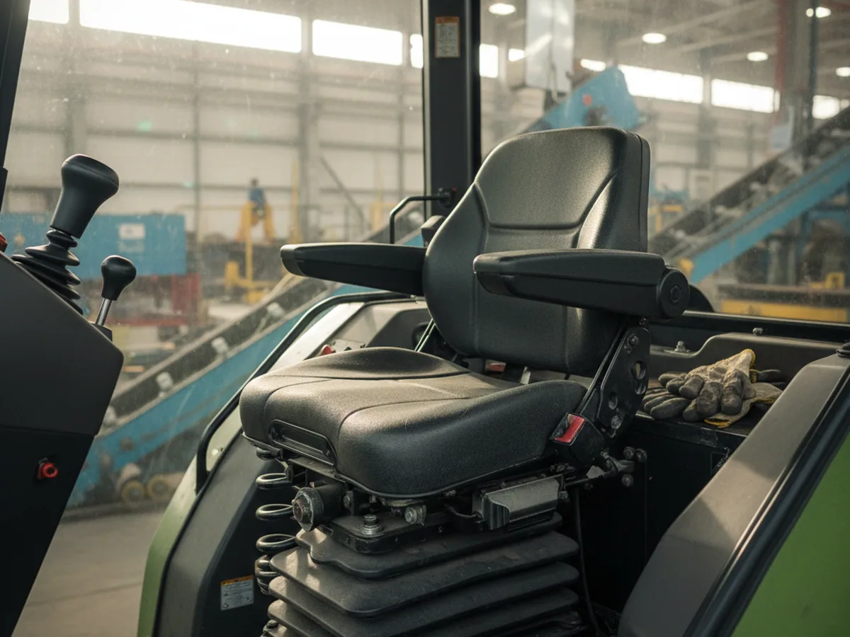 Agricultural seats KL03, YJ03 and YY08: tractor operator seat with suspension and armrests