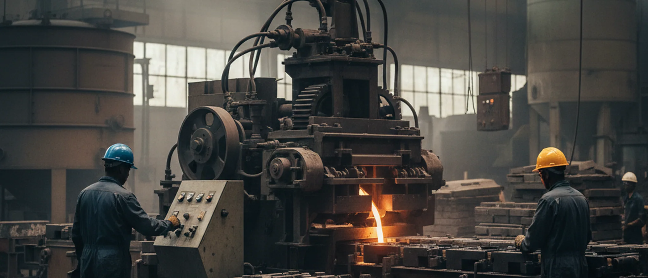 The five seat quality testing stations seen along one aisle of the plant